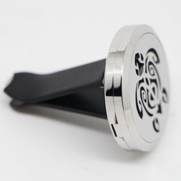 Car Diffuser Clip'Arôme - Turtle - Stainless Steel with Blotters - Decorative Aromatherapy Accessory - Gift Idea