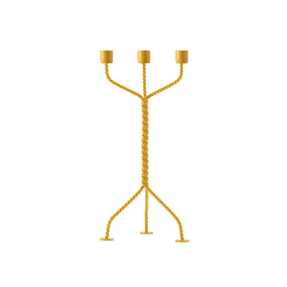 TWISTED CANDLEHOLDER