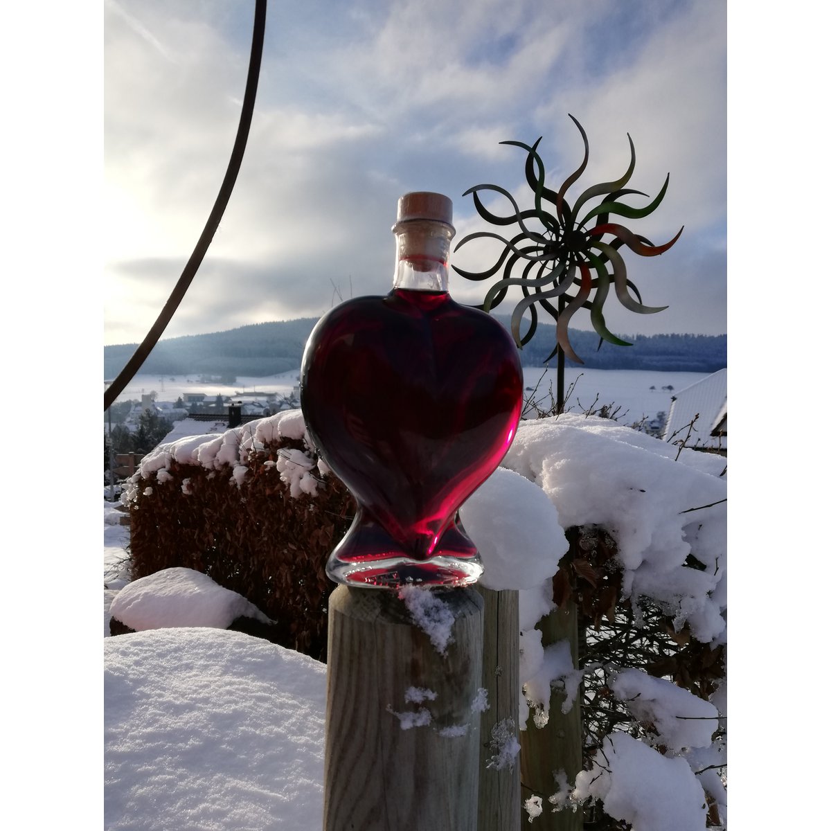Likier Kiss Me Heart - Likier Wino/Wiśnia 20,4% obj. 500ml