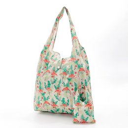 Sac cabas flamant rose nylon recyclé