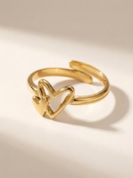 Ljuv – Anello regolabile con cuore da donna