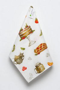 Pie tea towel