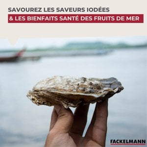 Ondersteuning voor dienblad met schaal- en schelpdieren in roestvrij staal Fackelmann