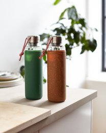 Black+Blum Glass Water Bottle - Waterfles glas - 0.6Ltr