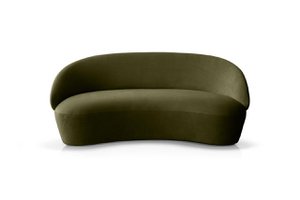 Naïve Sofa, green velour
