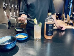 Lavender Gimlet - Cóctel de ginebra