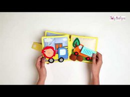 My First Excavator - Mini Quiet Book