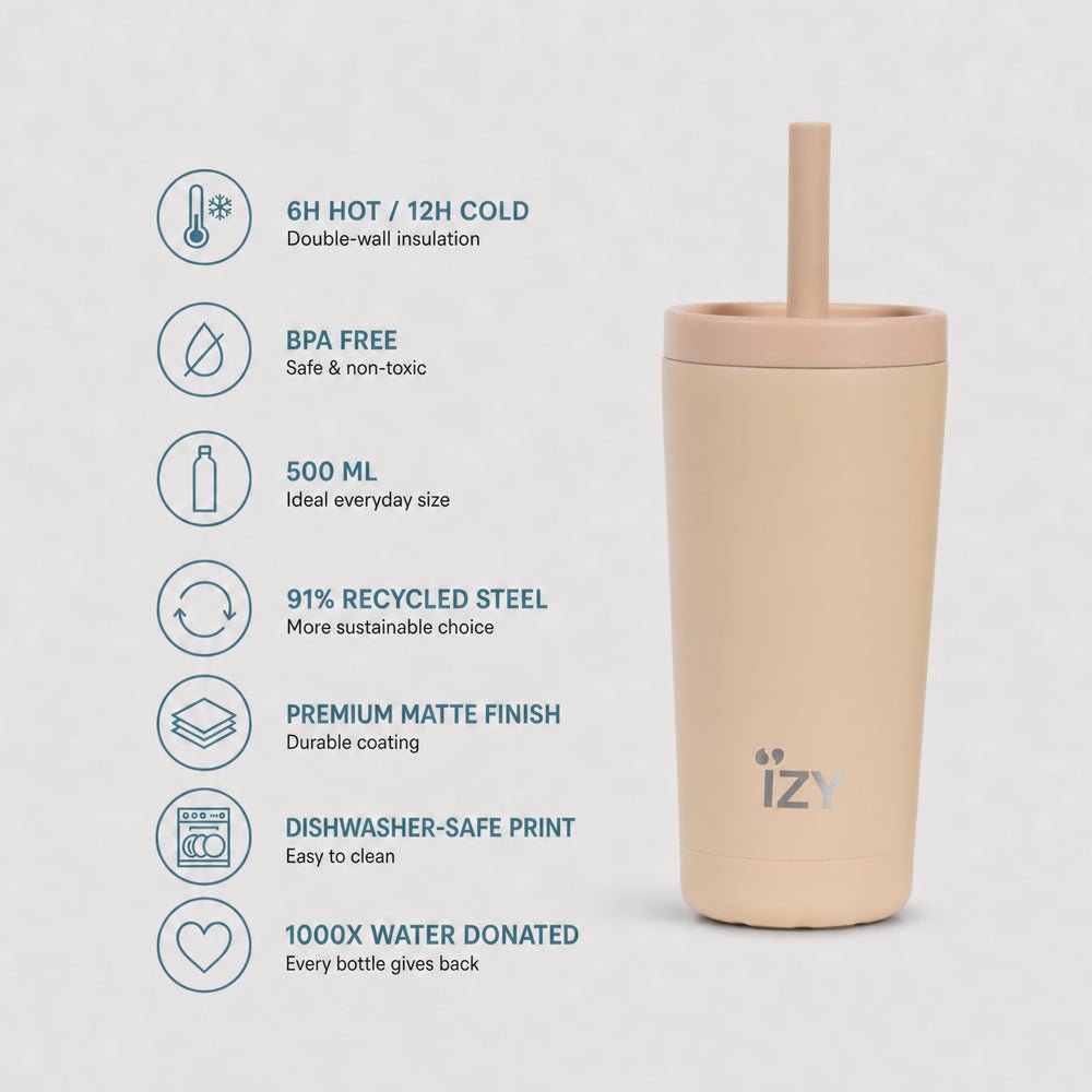 IZY Tumbler 500ML - Salmon