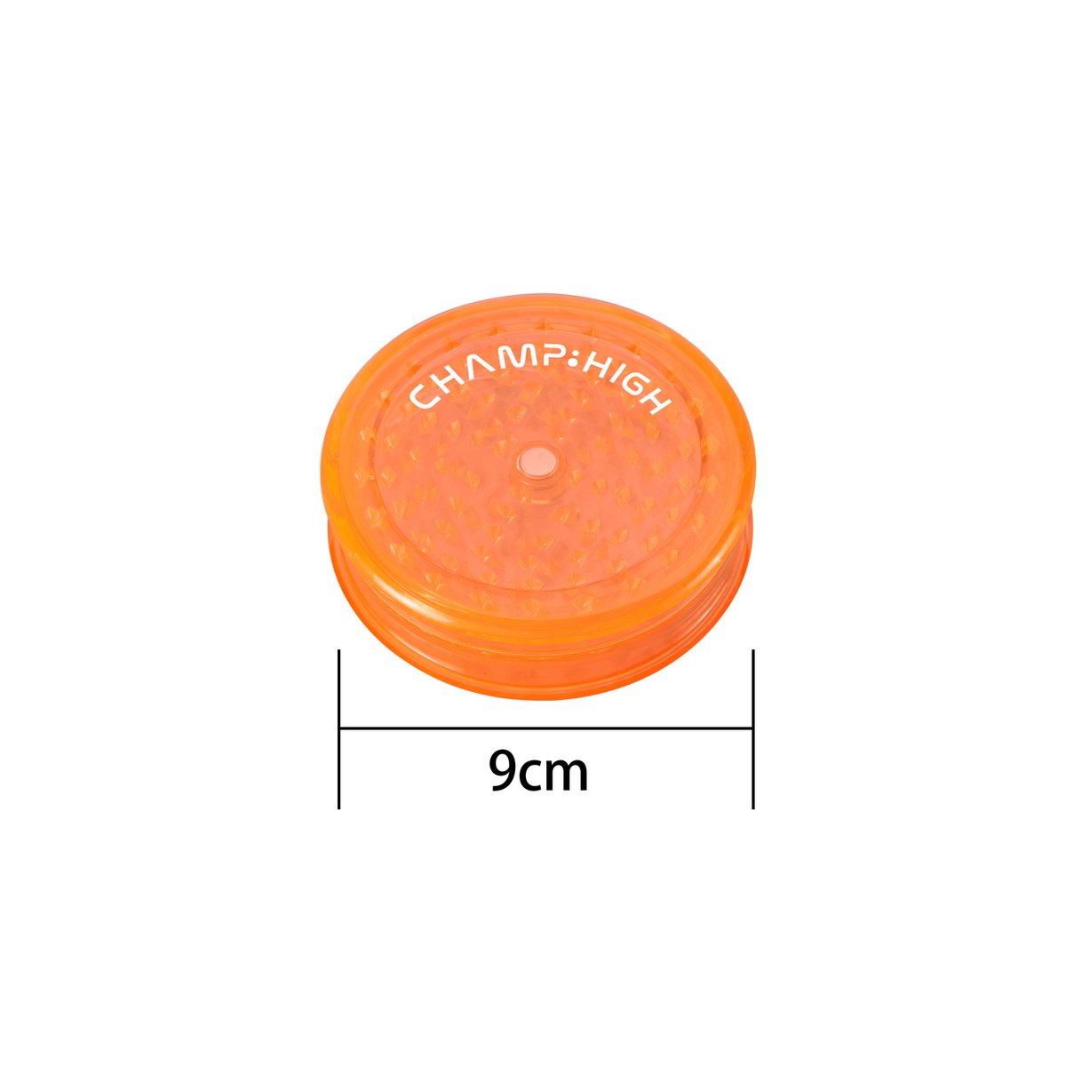 Large colored plastic grinder