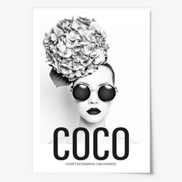 Poster: Coco - I don't do fashion, I am fashion