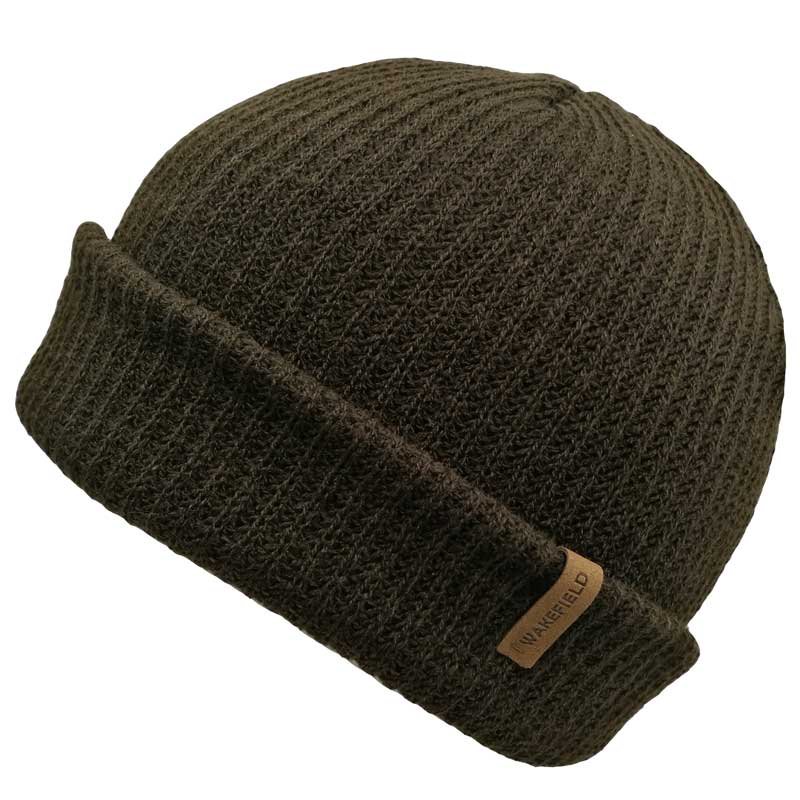 Czapka Basic brązowa