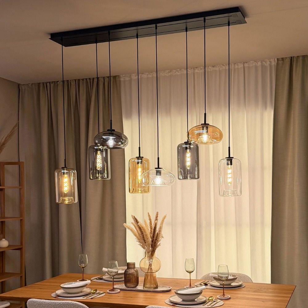s.LUCE Cruet glass pendant luminaire Up & Low