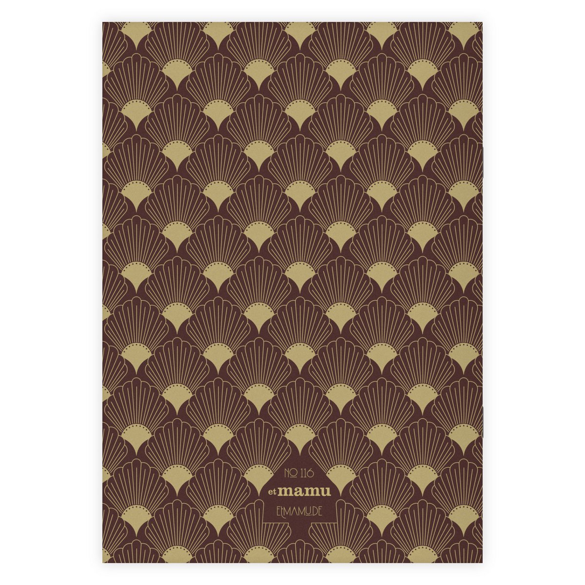 Quaderno Art Déco 2 A5