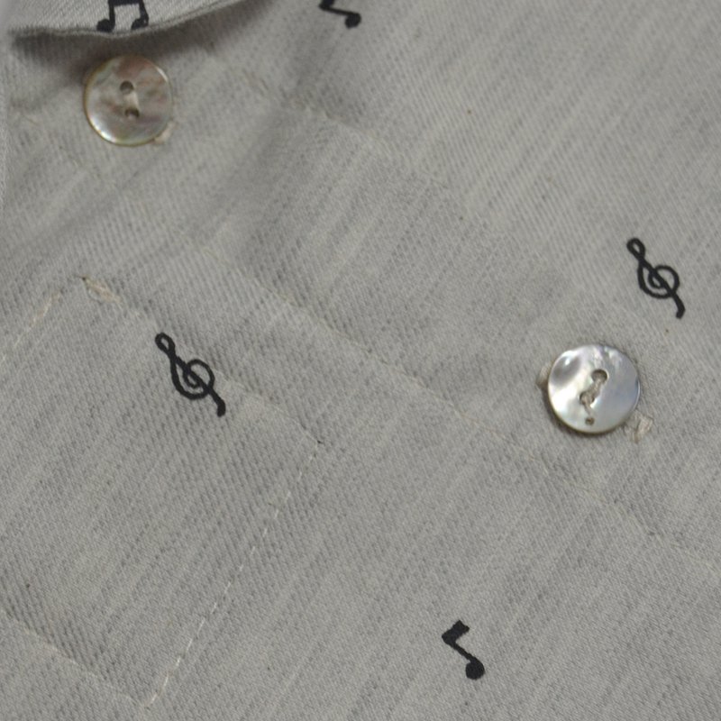 Chemise à manches longues pour bébé Musique