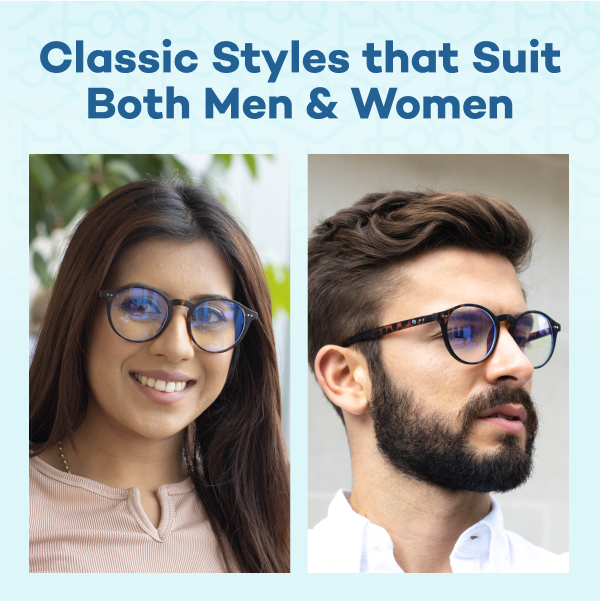 Lennon Blue Light Glasses - Everyday Lens (Skildpaddeskal)