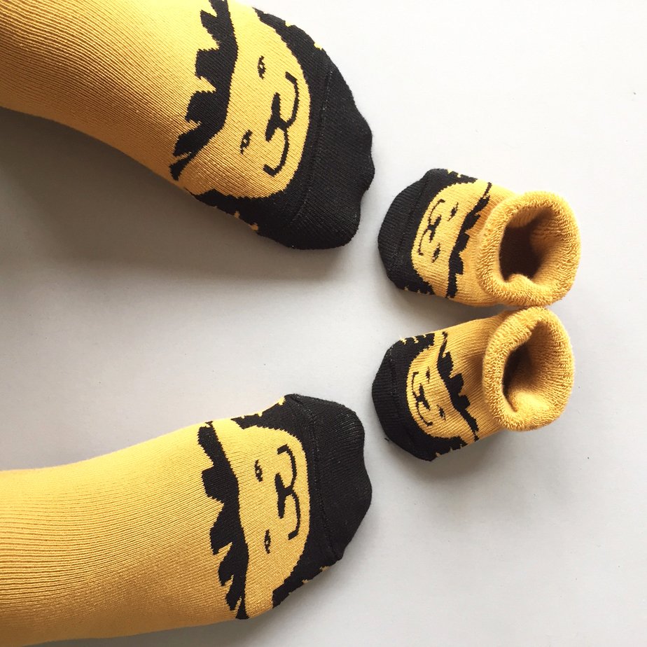 Set socks mum&baby Leo lion