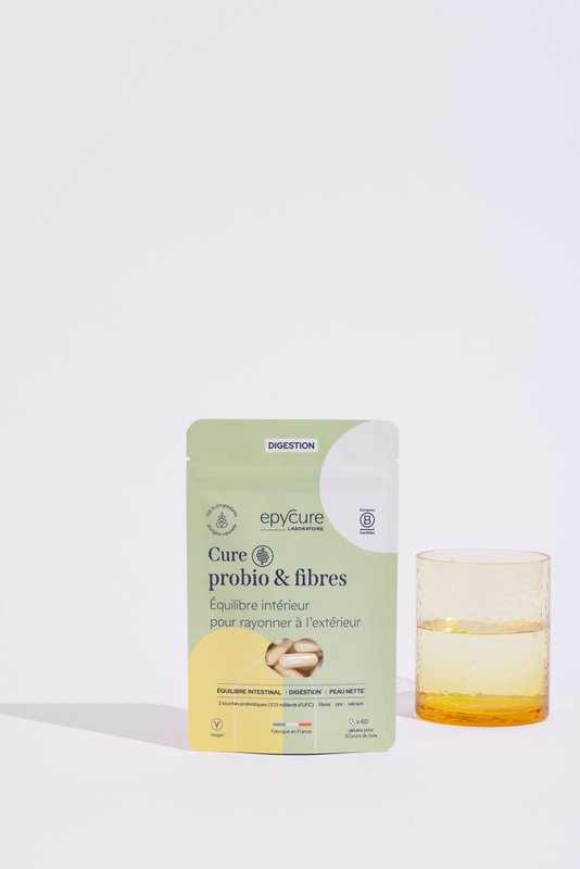 PROBIO en FIBER CURE - 1 MAAND KUUR - 2 capsules / dag