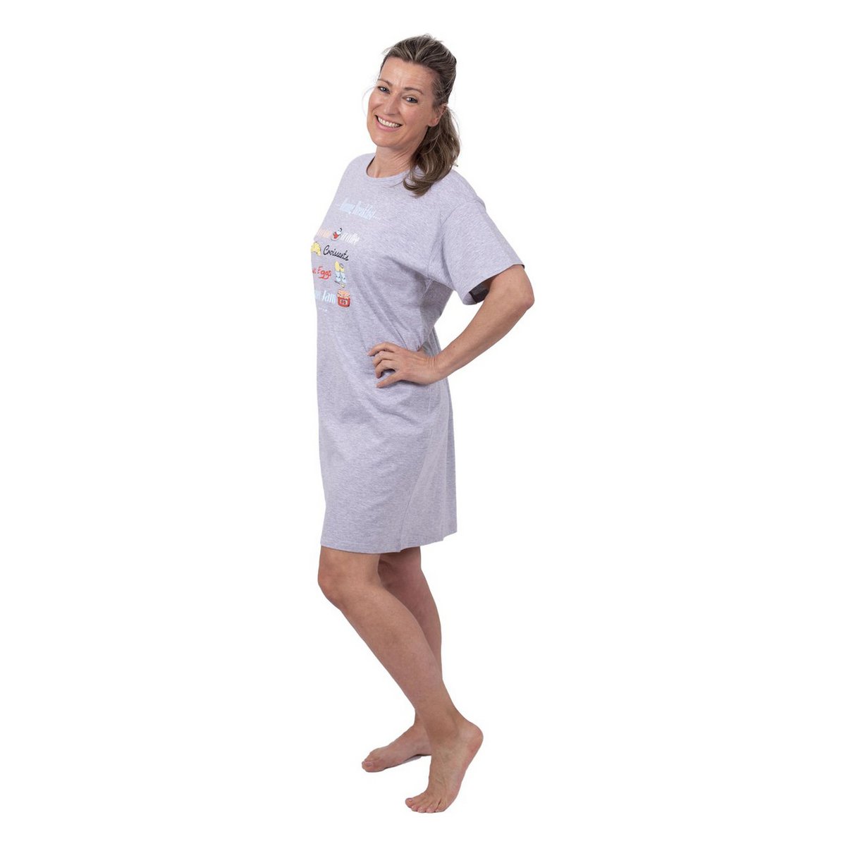 Women's Nightdress - Morning Breakfast