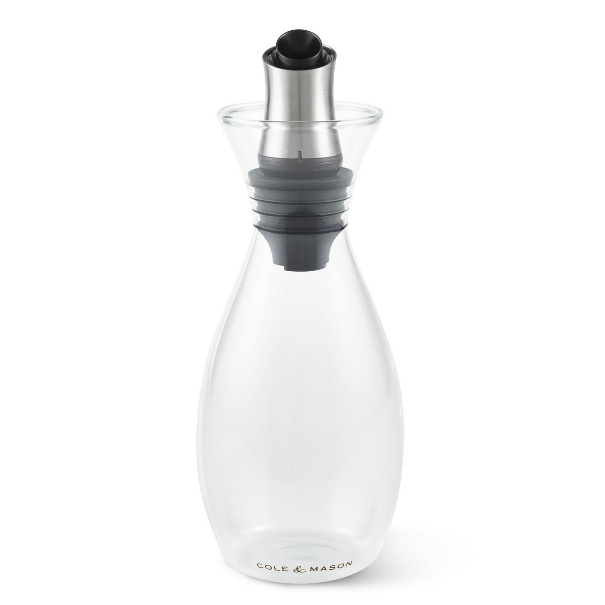 Set Bouteille Huile et Vinaigre avec Bouchon Verseur Ajustable 37cl