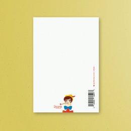 Sarcazy Pinocchio birthday card