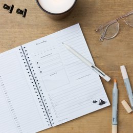 A5 dagplanner 'Mandala' planboekje met ringband