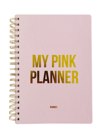 Planner My pink planner, per 3 pieces