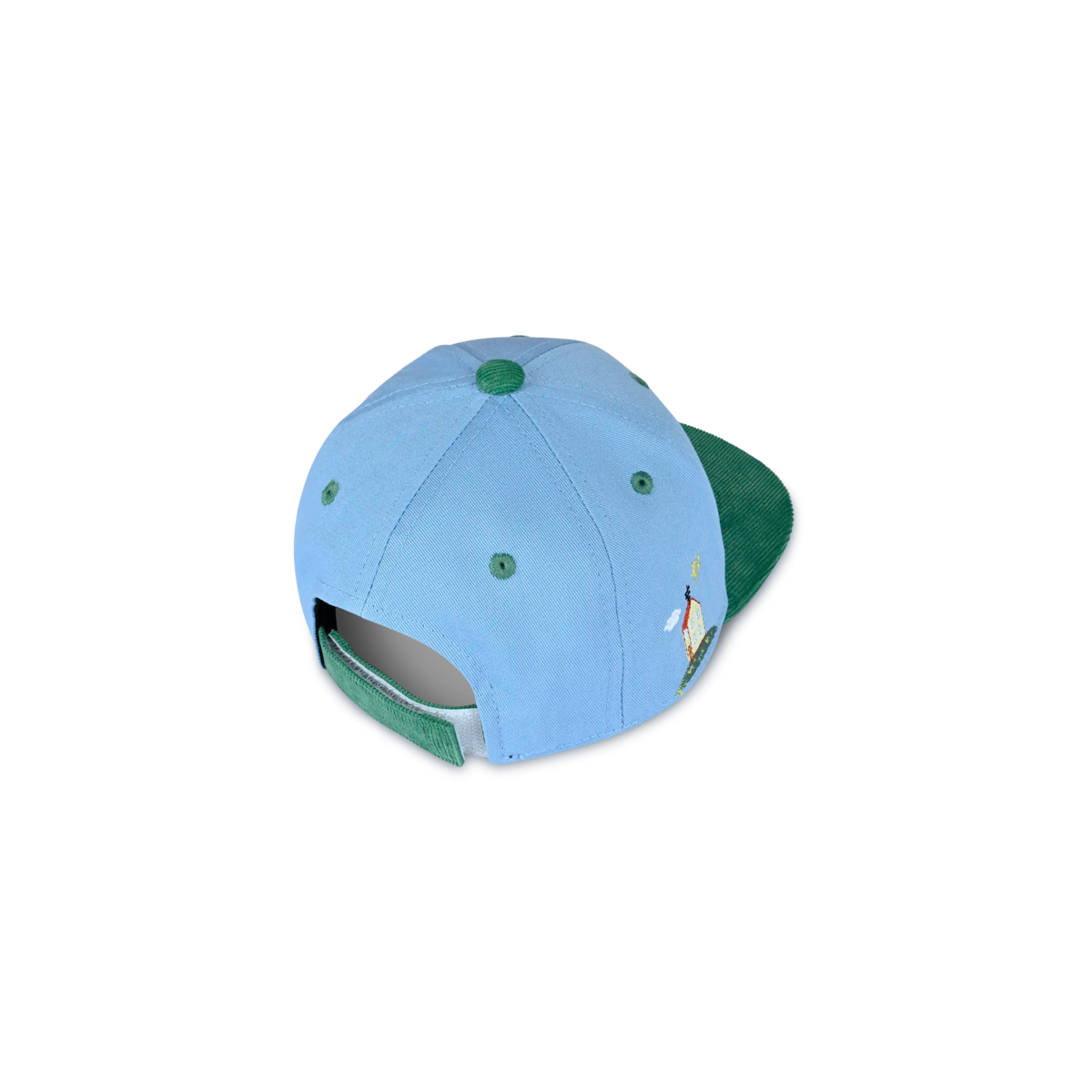 koaa – Peppa Wutz "Frühling" – Snapback blu/verde Taglia: 1-3 anni