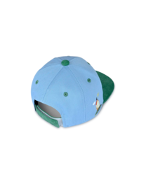 koaa – Peppa Wutz "Frühling" – Snapback blu/verde Taglia: 1-3 anni