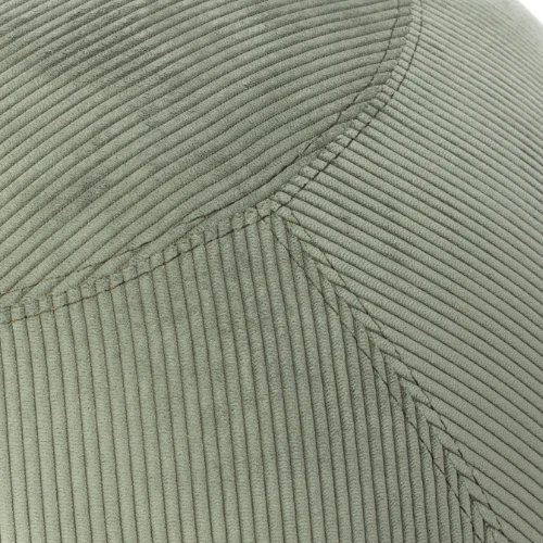 Sage ribbed velour bloon - Regular