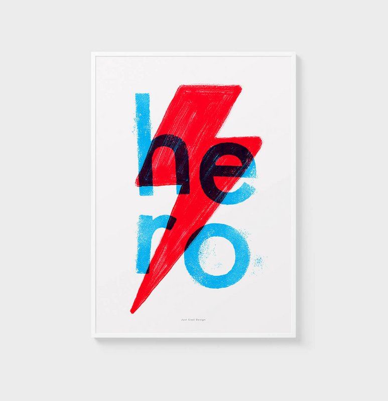 Hero Wall Art Print