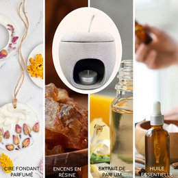 Quemador de perfume - Manzana del amor - Portavelas de fusión Ceras perfumadas - Accesorio de aromaterapia - Vela de cerámica Tealight - Idea de regalo