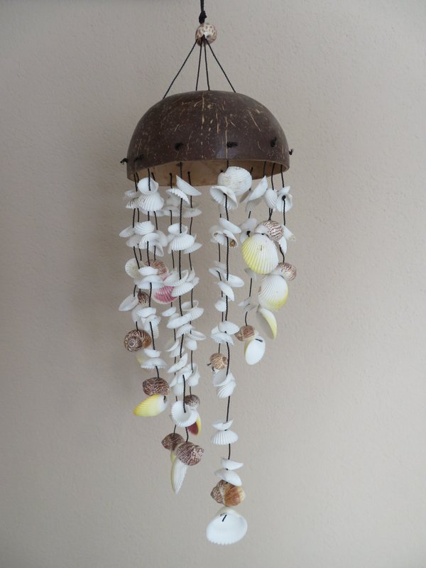 Coconut shell pendant - Batok Naturel