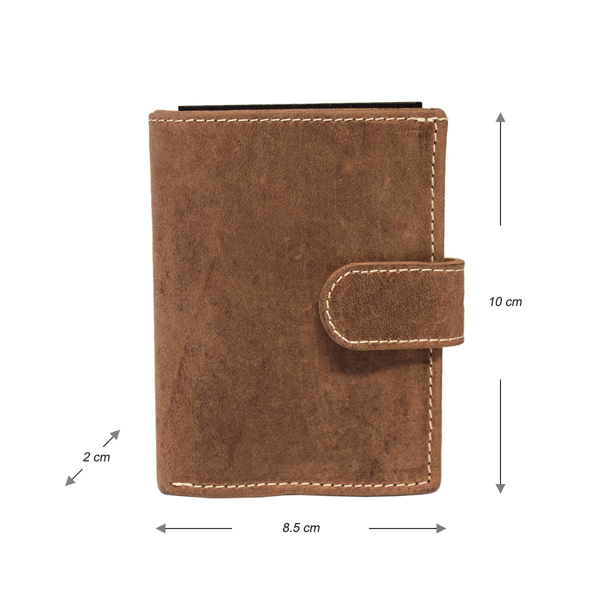 Kartenetui Leder - Cardprotector - Miniwallet - Mini Wallet - In 3 Farben - Kreditkartenetui