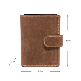 Kortholder læder - Cardprotector - Minipung - Mini pung - I 3 farver - Kreditkortholder