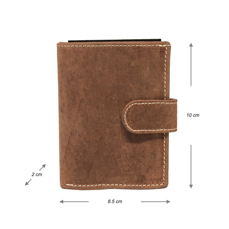 Kortholder læder - Cardprotector - Minipung - Mini pung - I 3 farver - Kreditkortholder
