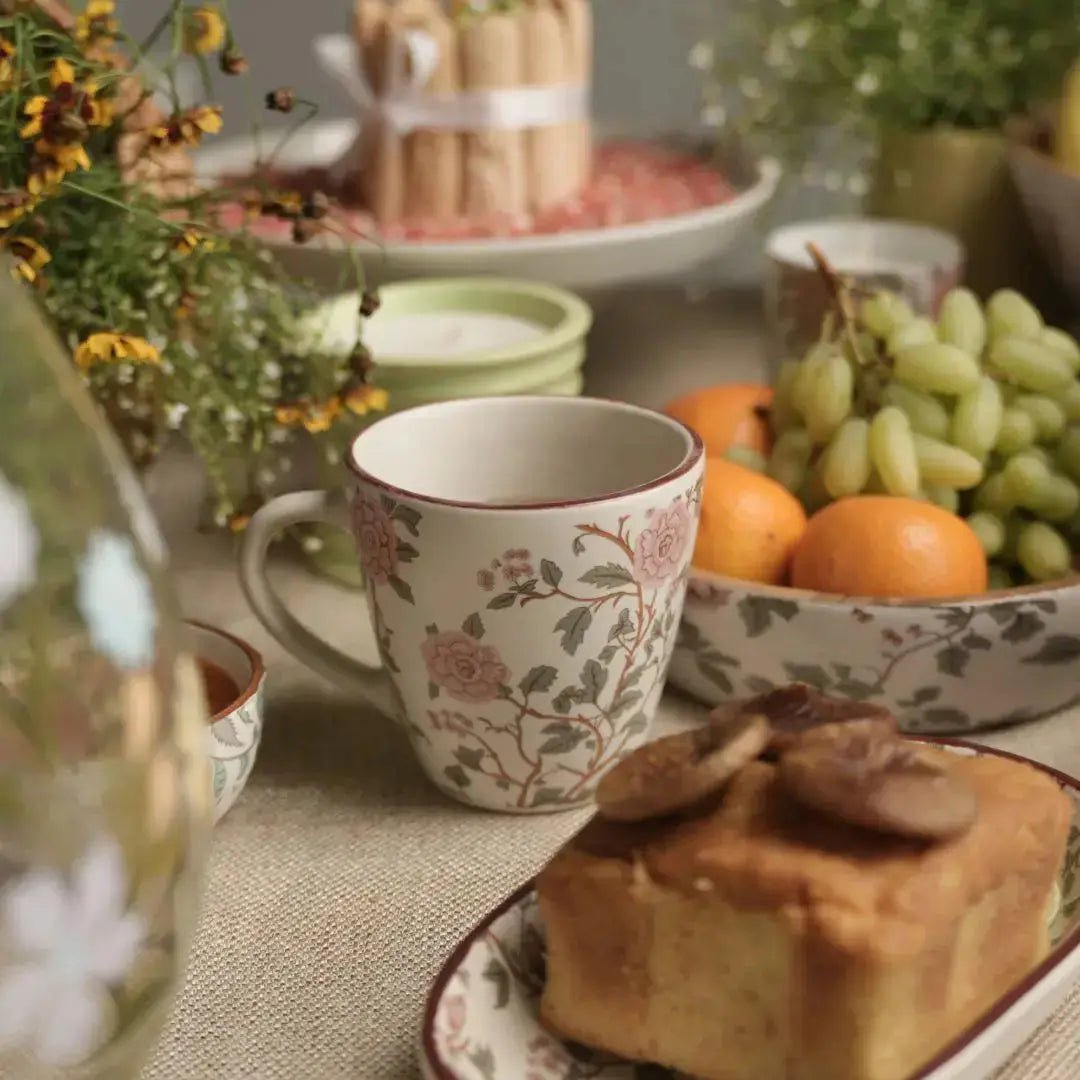 Coffee Mug | Handcrafted Peony Handmade | Stoneware