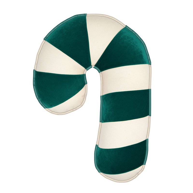 Patchworkkussen 'Groene Lollipop'