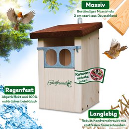 ERDENFREUND® robin redekasse kattesikker