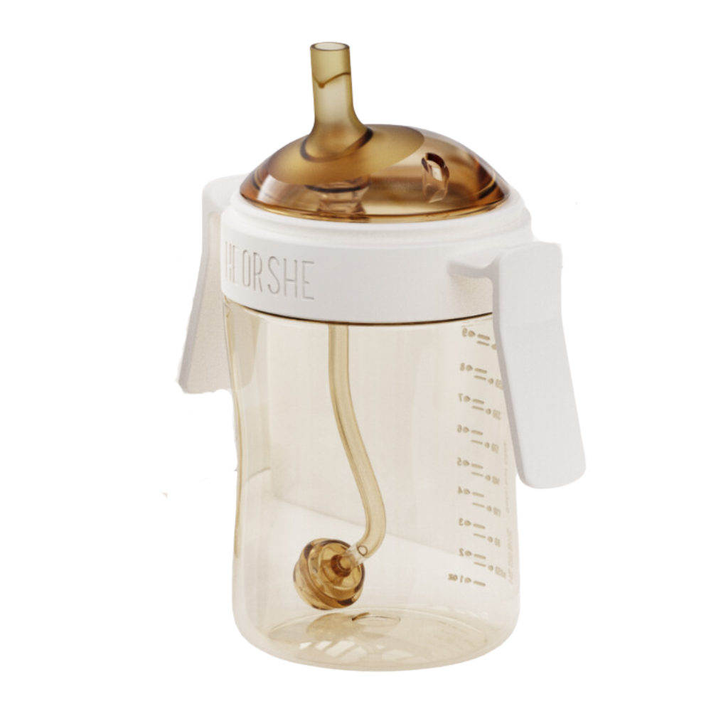 HEORSHE SIPPY CUP DENTAL CARE, 300 ml., 9+ WHITE