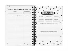 Budget Planner Cash Book A5 // Black and White Household Booklet