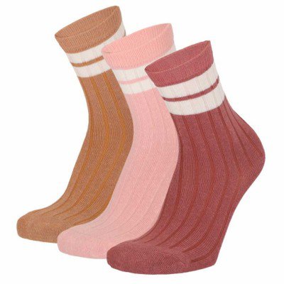 iN ControL 3pack de chaussettes RIB à rayures