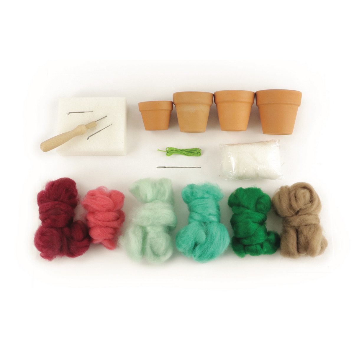 GARDEN FELTED WOOL KIT 160x110x135mm