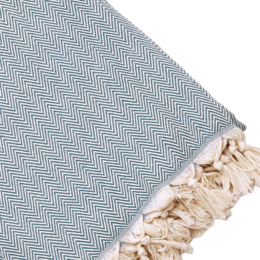Petrol 200 cm x 260 cm 100% Cotton