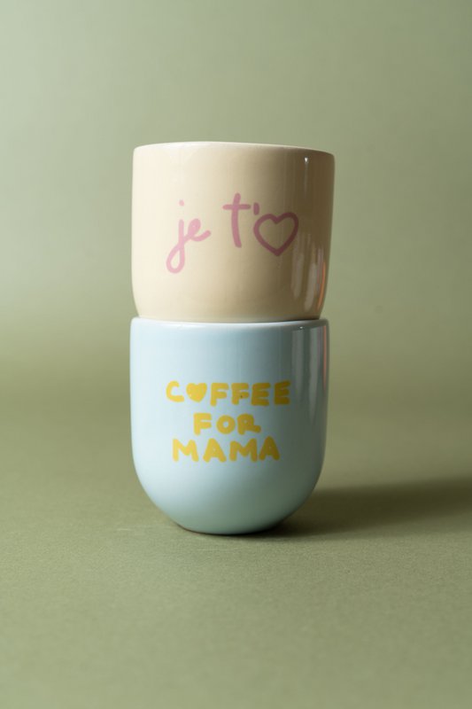 Ich liebe dich Buttergelber BECHER