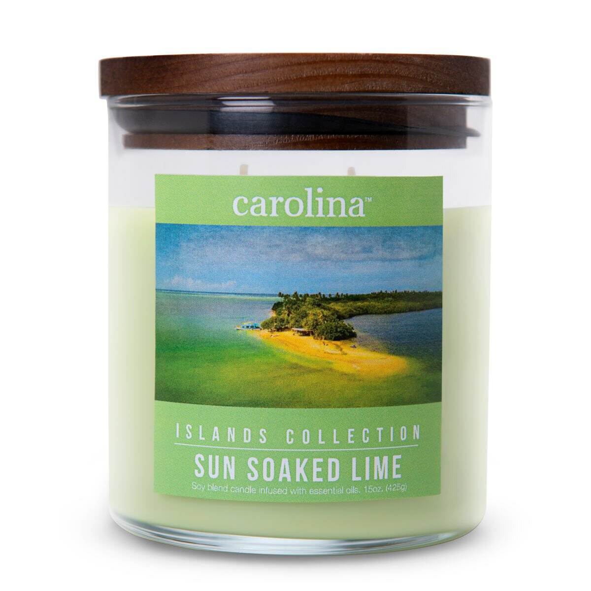 Scented candle Sun Soaked Lime - 425g