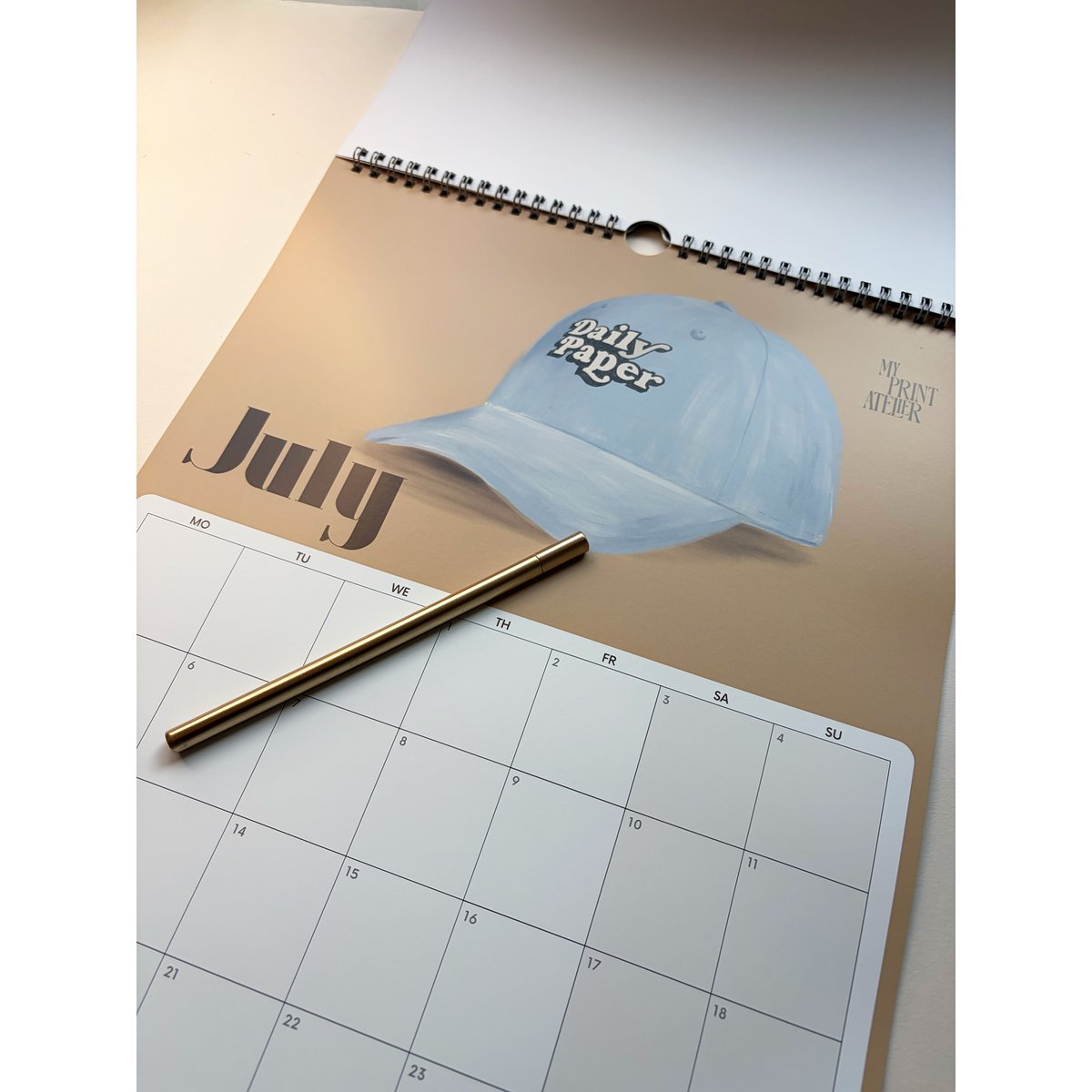 2027 Kalender A3 – The Streetwear-ønskeliste – Maandkalender