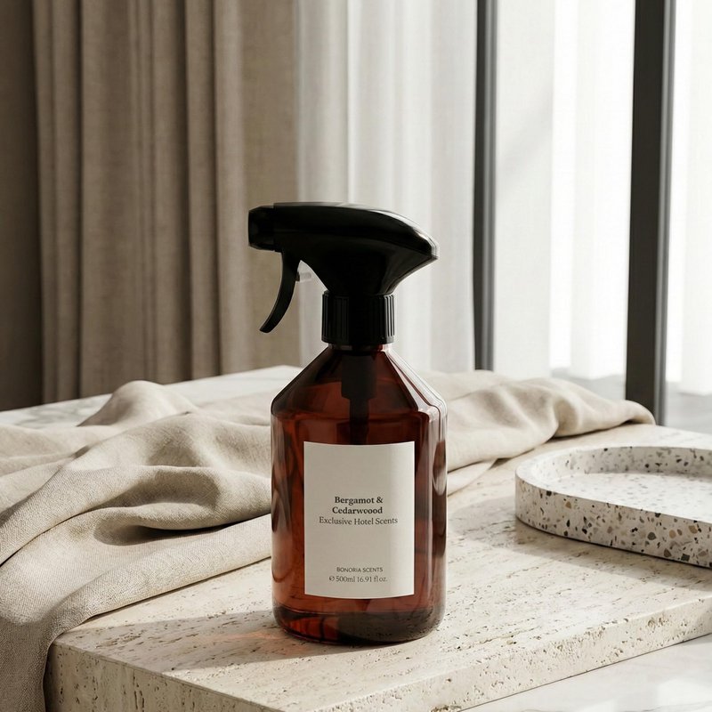 Bergamot & Cedarwood Room Spray 500ml – Hotel Scents