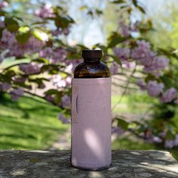 Water bottle - Pastel pink cover - 600ml