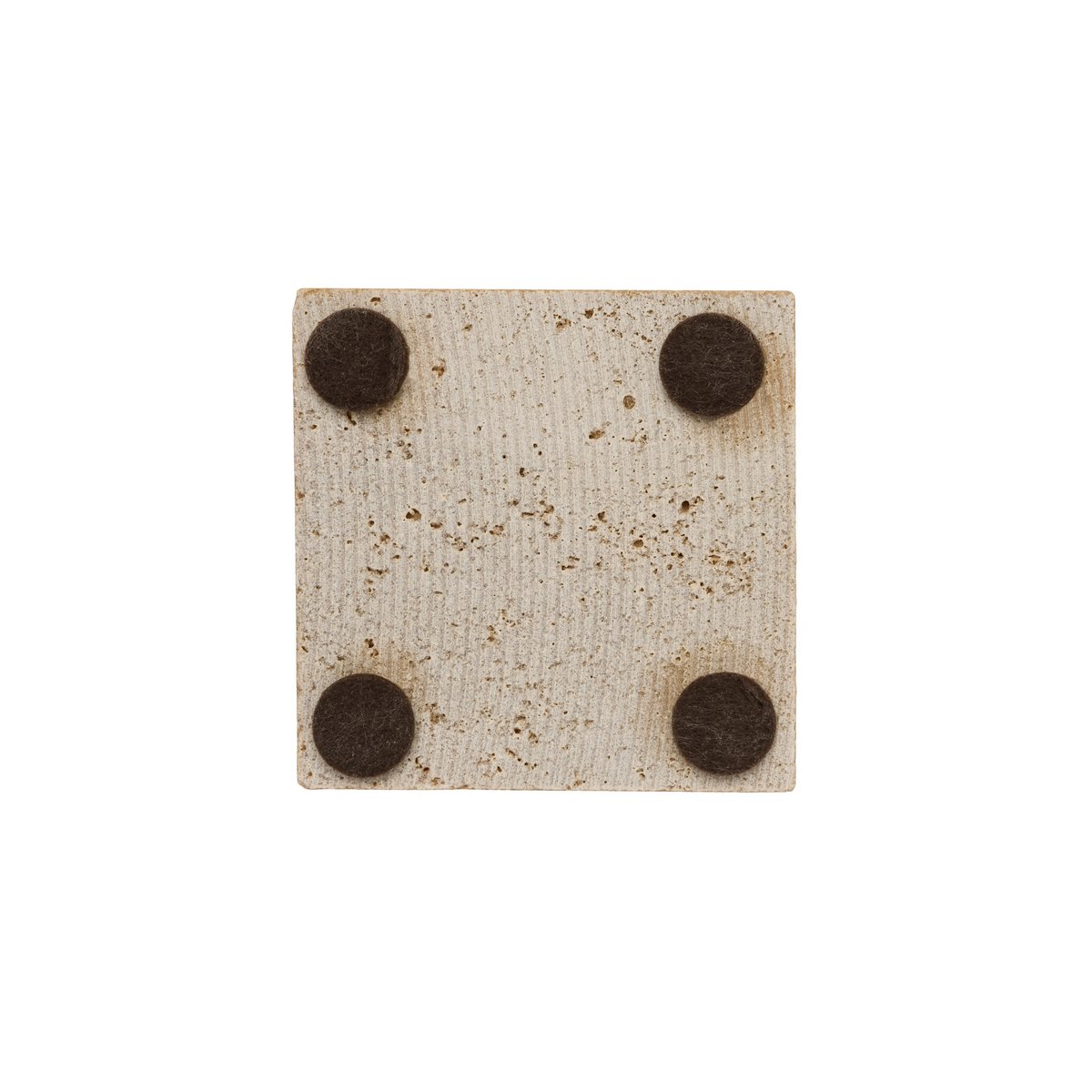 Travertin carré 10 x 10 cm, 3 teintes différentes : light, noce et gold