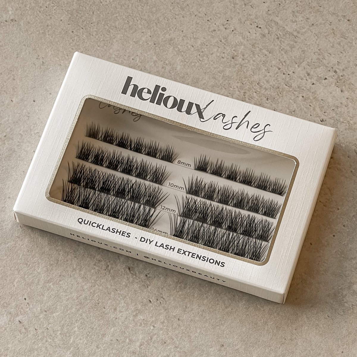 HELIOUX® QUICKLASHES - EXTRA WISPY - EXTENSIONES DE PESTAÑAS DIY